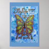 Diabetes Posters voor het schilderen van regenboog (Voorkant)