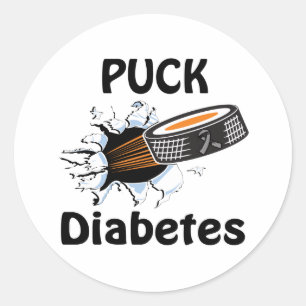 Diabetes Ronde Sticker