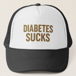 Diabetes Slaat Cap. Trucker Pet