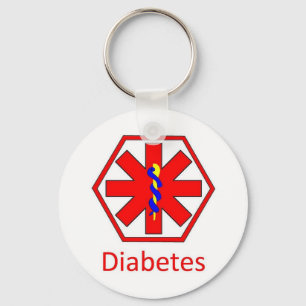 diabetes sleutelhanger