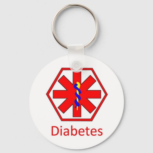 diabetes sleutelhanger (Voorkant)