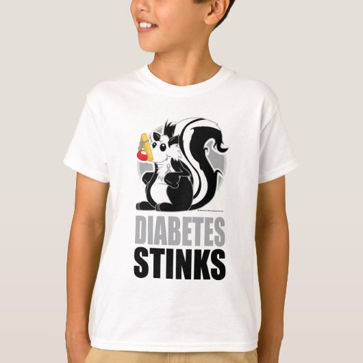 Diabetes Stinks T-shirt (Voorkant)