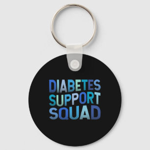 Diabetes Support Squad T1d Type 1 Diabetes Warrior Sleutelhanger