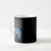 Diabetes Type 1 Bewustmaking Zonnebloem Lephant Be Koffiemok (Voorkant links)
