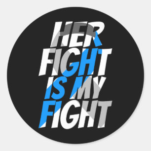 Diabetes Type 1 lint Type 2 diabetes Ronde Sticker