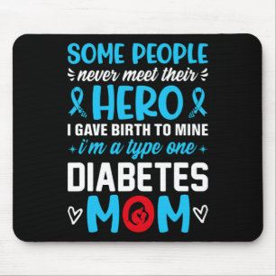 Diabetes Type 1 Overlevingspam - Vrouwen T1 diabet Muismat