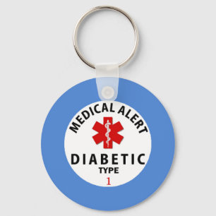 DIABETES TYPE 1 SLEUTELHANGER