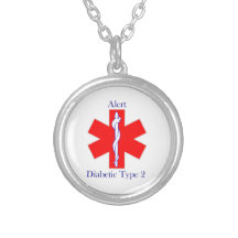 Diabetes type 2 medisch alarm Ketting