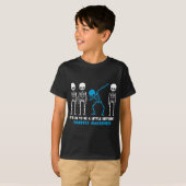 Diabetes Warrior Mam Bewustmaking Het is oké om te T-shirt (Voorkant volledig)