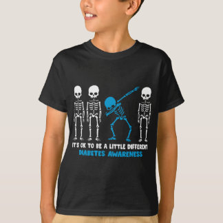 Diabetes Warrior Mam Bewustmaking Het is oké om te T-shirt