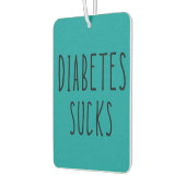 Diabetes zuigt auto luchtverfrisser! luchtverfrisser (Links)