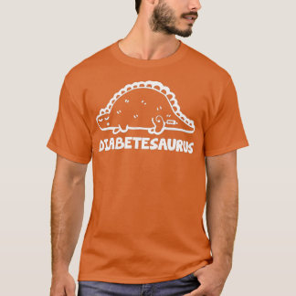 Diabetesaurus Funny Diabetes Dinosaur T-shirt