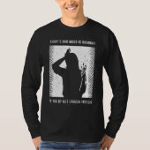 Diabetic Awareness Saying T-shirt (Voorkant)