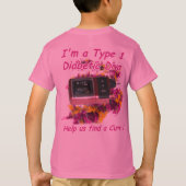 Diabetic Diva T-shirt (Achterkant)