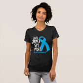 Diabetic Son Support Family Diabetes Awareness T-shirt (Voorkant volledig)