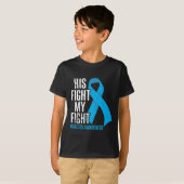 Diabetic Son Support Family Diabetes Awareness T-shirt (Voorkant volledig)