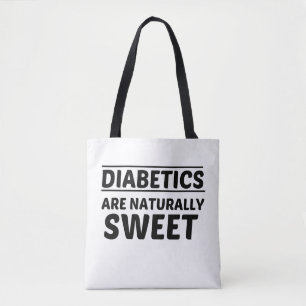 DIABETICA ZIJN NATUURLIJK SCHAKELAAR TOTE BAG