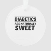 DIABETICS ZIJN NATUURLIJK SCHAKELAAR ORNAMENT (voorkant)