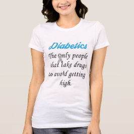 Diabetisch 1 t-shirt