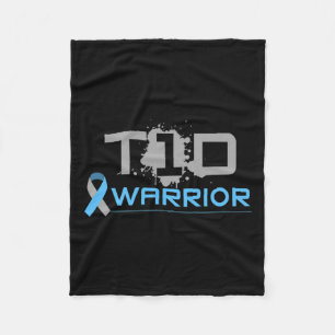 Diabetisch - Fun Type 1 Diabetes Awareness T1d Fleece Deken