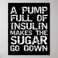 Diabetisch Gift a Pomp vol met insuline maakt de s