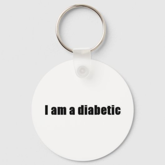 Diabetisch Sleutelhanger (Voorkant)