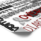 DIABETISCHE BEWUSTMAKING POSTER (Hoek)