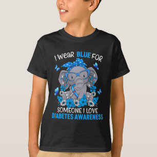 Diabetische levenscyclus Diabetes Bewustmakingskos T-shirt