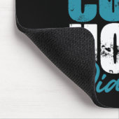 Diabetische Warrior Gift Faith Cure Hope Diabetes  Muismat (Hoek)