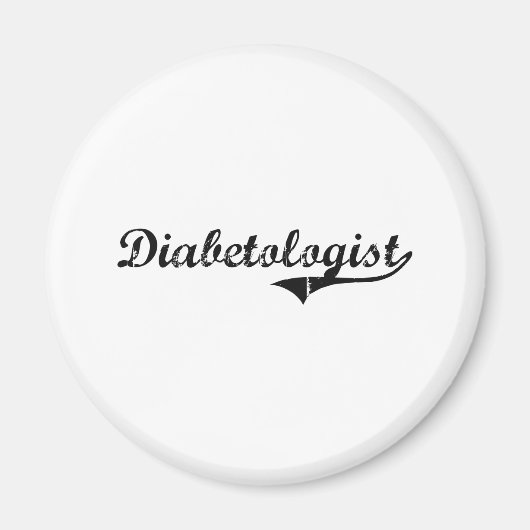 Diabetoloog Professionele baan Magneet (Voorkant)