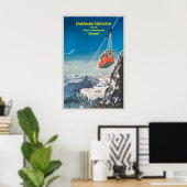 Diablerets Gletsjer Berner Alpen Zwitserland Poster (Thuiskantoor)