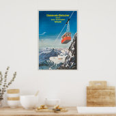Diablerets Gletsjer Berner Alpen Zwitserland Poster (Keuken)