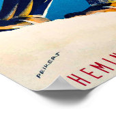 Diableretten, bergen, koppels op een skilift poster (Hoek)