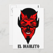 diablito briefkaart (Voorkant / Achterkant)
