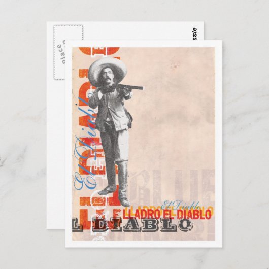 Diablo briefkaart (Voorkant / Achterkant)