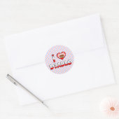 Diablo, CA Ronde Sticker (Envelop)