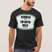 DIABLO Hot Packet Halloween Taco Costume Matching T-shirt (Voorkant)