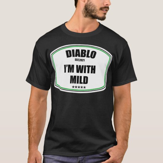 DIABLO Hot Packet Halloween Taco Costume Matching T-shirt (Voorkant)