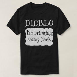 DIABLO Hot Packet Halloween Taco Costuum T-shirt