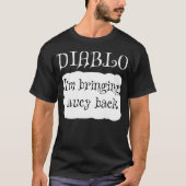 DIABLO Hot Packet Halloween Taco Costuum T-shirt (Voorkant)