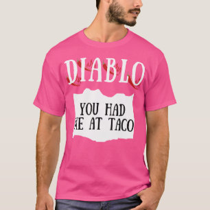 Diablo Hot Sauce Packet Groep T-shirt
