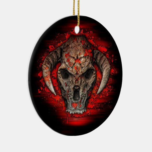 Diablo Keramisch Ornament (Rechts)