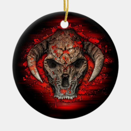 Diablo Keramisch Ornament (Voorkant)