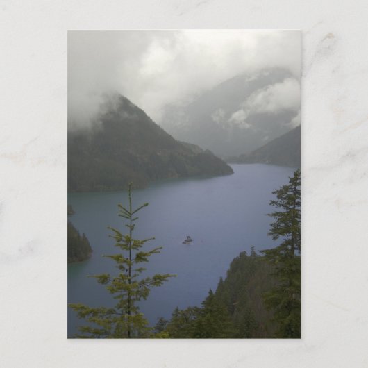 Diablo Lake - Noordcascades Briefkaart (Voorkant)