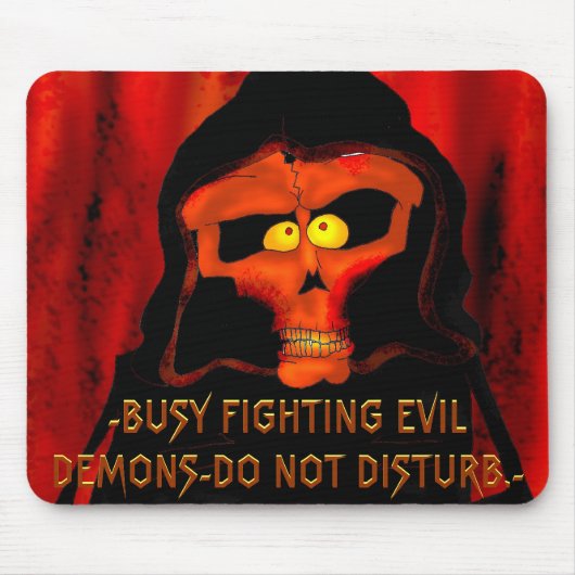 Diablo Parody mousepad Muismat (Voorkant)