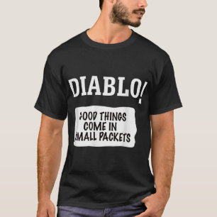 Diablo Spicy Sauce Lazy Halloween Costumes Fire Mi T-shirt