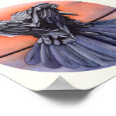 Diablo The Crow Black Raven Art Print Miranda (Hoek)