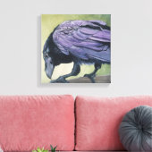 Diablo The Raven Black Crow Living Room Wall Decor Canvas Afdruk (Insitu (Woonkamer))