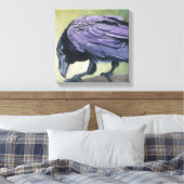 Diablo The Raven Black Crow Living Room Wall Decor Canvas Afdruk (Insitu (Slaapkamer))