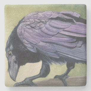 Diablo The Raven Drink Onderzetter Waterverf Crow
